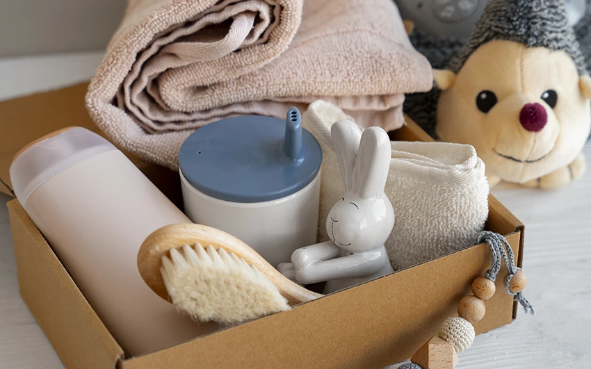 Help new families by donating baby goods.